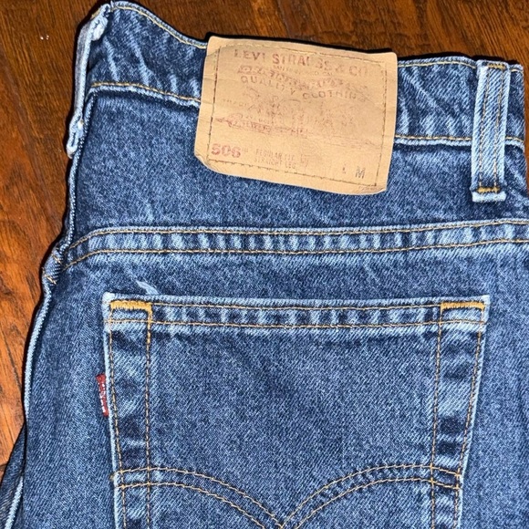 Vintage Levi’s 506 1995 15506-0292 Straight Leg Made in USA - Picture 3 of 8